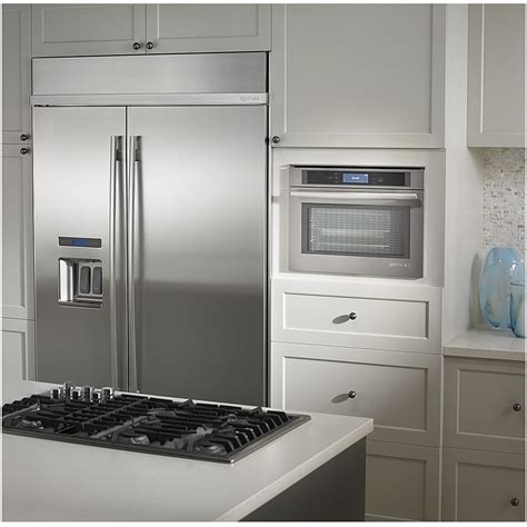 jenn air stainless steel refrigerator european white cabinets|jennair built in refrigerators.